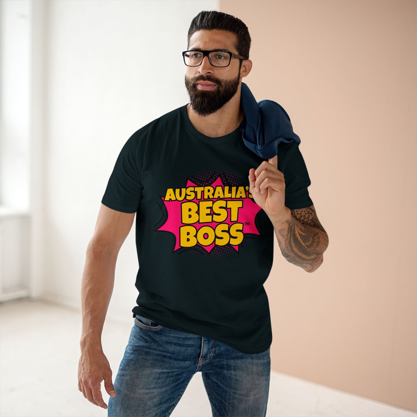 Australia's Best Boss Tee, Funny Gift for Boss Day, Casual Office Wear, Unisex T-Shirt, Birthday Gift for Employers, Fun Work Apparel