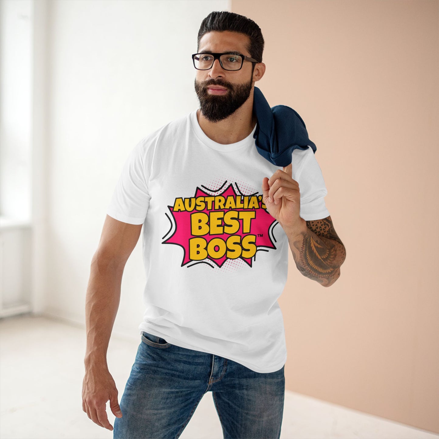 Australia's Best Boss Tee, Funny Gift for Boss Day, Casual Office Wear, Unisex T-Shirt, Birthday Gift for Employers, Fun Work Apparel