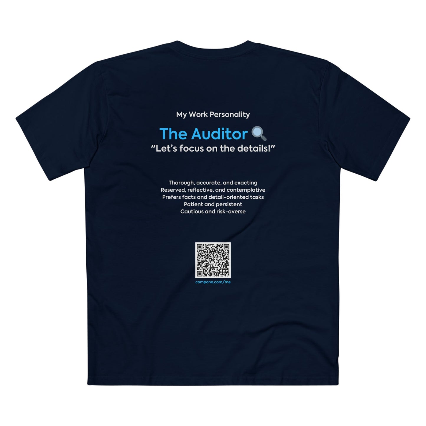 "The Auditor" Work Personality T-Shirt