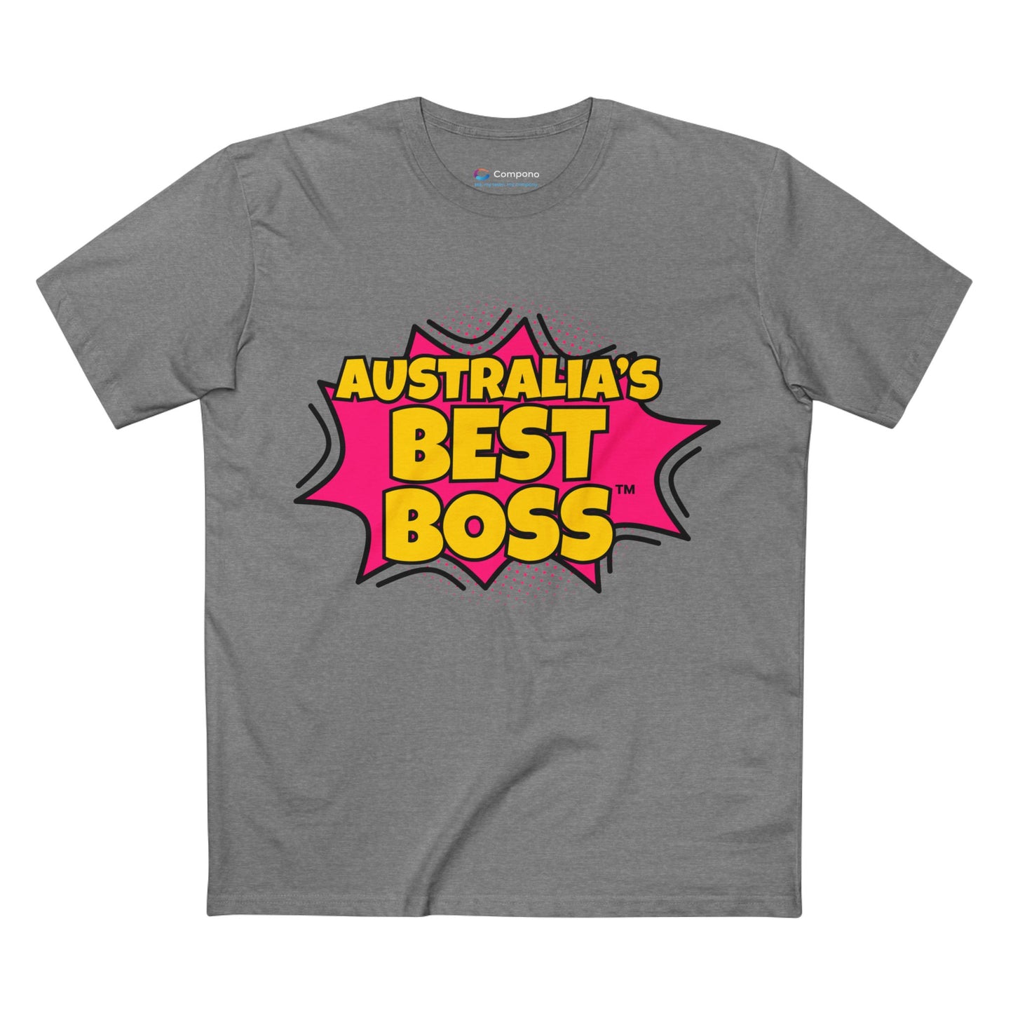 Australia's Best Boss Tee, Funny Gift for Boss Day, Casual Office Wear, Unisex T-Shirt, Birthday Gift for Employers, Fun Work Apparel