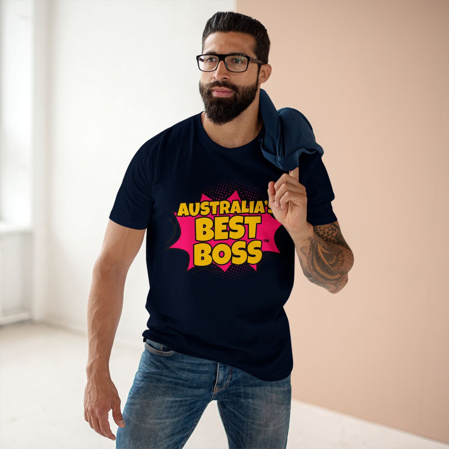 Australia's Best Boss Tee, Funny Gift for Boss Day, Casual Office Wear, Unisex T-Shirt, Birthday Gift for Employers, Fun Work Apparel