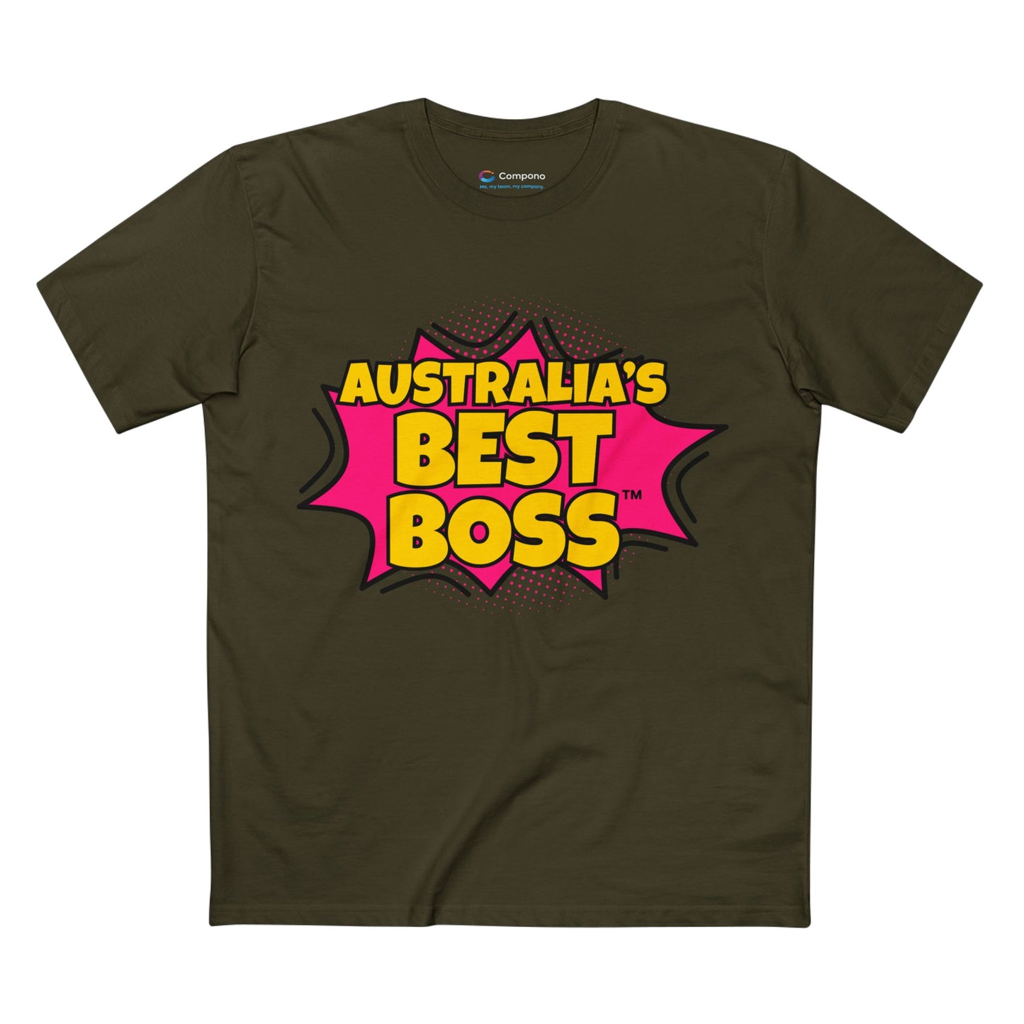 Australia's Best Boss Tee, Funny Gift for Boss Day, Casual Office Wear, Unisex T-Shirt, Birthday Gift for Employers, Fun Work Apparel