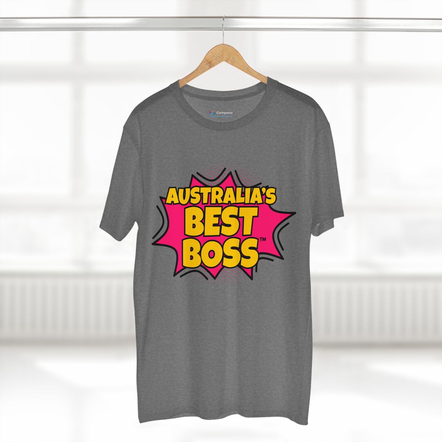 Australia's Best Boss Tee, Funny Gift for Boss Day, Casual Office Wear, Unisex T-Shirt, Birthday Gift for Employers, Fun Work Apparel