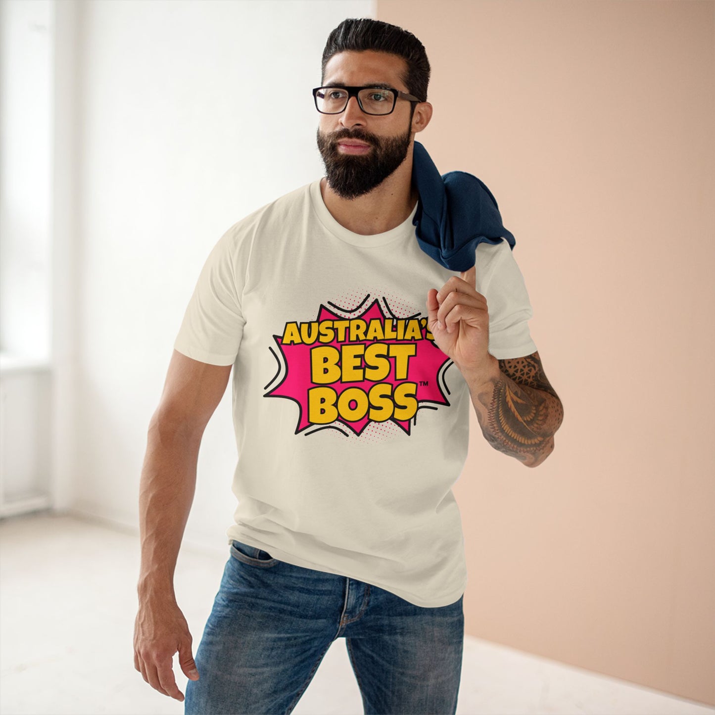 Australia's Best Boss Tee, Funny Gift for Boss Day, Casual Office Wear, Unisex T-Shirt, Birthday Gift for Employers, Fun Work Apparel
