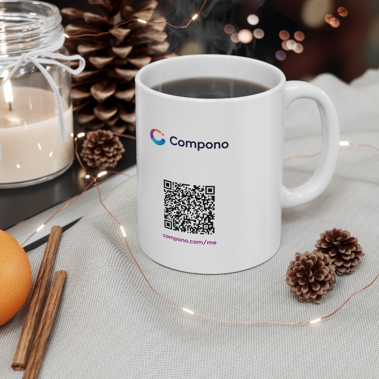 "The Campaigner" Ceramic Coffee Cup (330ml/11oz)